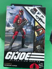 HASBRO GI JOE CLASSIFIED SERIES 85 COBRA CRIMSON VIPER