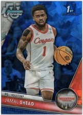 2023-24 Bowman University Chrome Sapphire Edition Jamal Shead Rookie Card #30