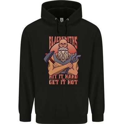Lustig Blacksmith Zitat Herren 80% Baumwolle Kapuzen
