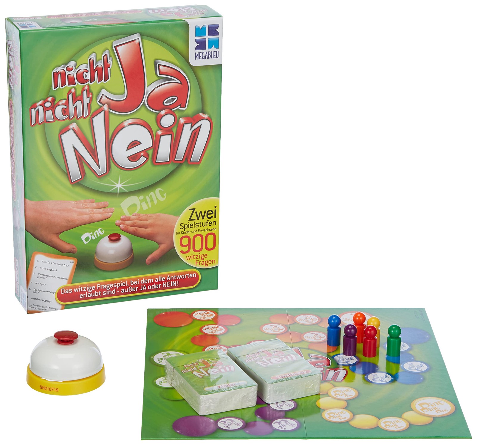 Карточная игра Megableu Nicht Ja, Nicht Nein 18+ - Настольная игра для взрослых на День рождения