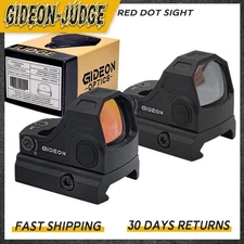 Gideon Optics Judge 3 MOA Red / Green Dot Sight RMSc Footprint w/Picatinny Mount