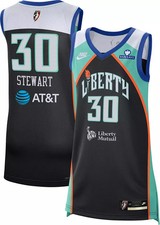New York Liberty Breanna Stewart Nike Unisex Court Origins WNBA Jersey Victory
