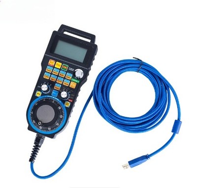 CNC for Mach3 Handwheel4 Axis Wired USB MPG Controller Electronic Manual Pendant