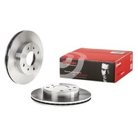 2X Brembo Bremsscheiben 257Mm InnenbelÜFtet Vorne Passend FÜR Infiniti G20
