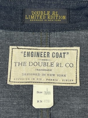 Ralph Lauren Double RL RRL Limited Edition Engineer Coat Jeansjacke  