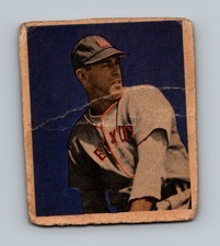 1949 Bowman #35 Vic Raschi Rookie LOW GRADE Vintage Baseball Card