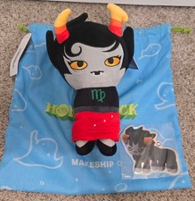 Kanaya Limited Edition Makeship Plush by Homestuck, Brand New w/ Bag and Sticker