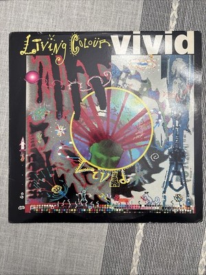 1988 LIVING COLOUR: VIVID Vinyl LP EPIC E 44099 Cult of Personality 1st VG