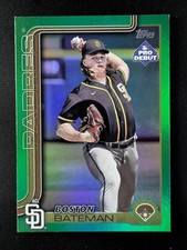 2025 Topps Pro Debut BOSTON BATEMAN 39/99 Green Foil ACL Padres #PD-42