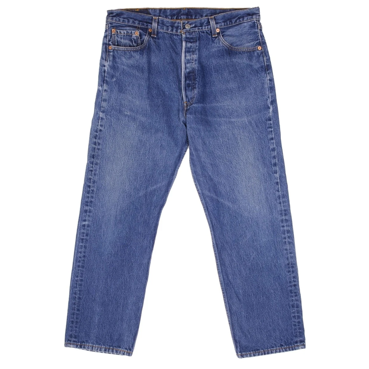 Levis 501 牛仔裤美国制造的男士复古牛仔裤| eBay