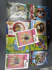 Set Of 9 Assorted NIB Foil Balloons Shrek Kungfu Panda Barbie Etc