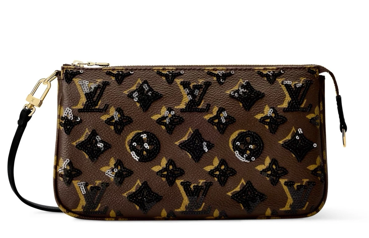 Louis Vuitton Pochette Black Clutch Bags & Handbags for Women for