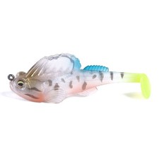 5pcs Soft Rubber Fishing Lures 7cm/14g Swimbait Deep Running Paddle Tail Bass