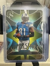 Panini 2025 Silhouette Superstars Calvin Johnson Detroit Lions #16 Football Card
