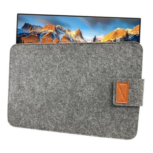 Felt Sleeve Storage Bag Laptop Sleeve Case Storage Bag, Felt 15.6 Inch
