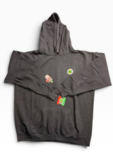 Cross Colours Hoodie Men's Size XL Black Boyz N The Hood Graphic Casual Pullover