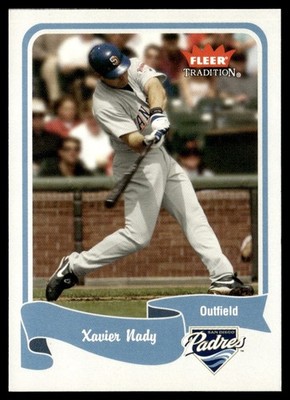 2004 Fleer Tradition Xavier Nady San Diego Padres #175