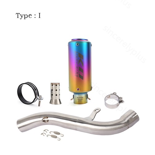 Slip For Triumph Speed Triple 1200RS 1200RR Exhaust Mid Pipe Mufflers DB Killer - Picture 11 of 19
