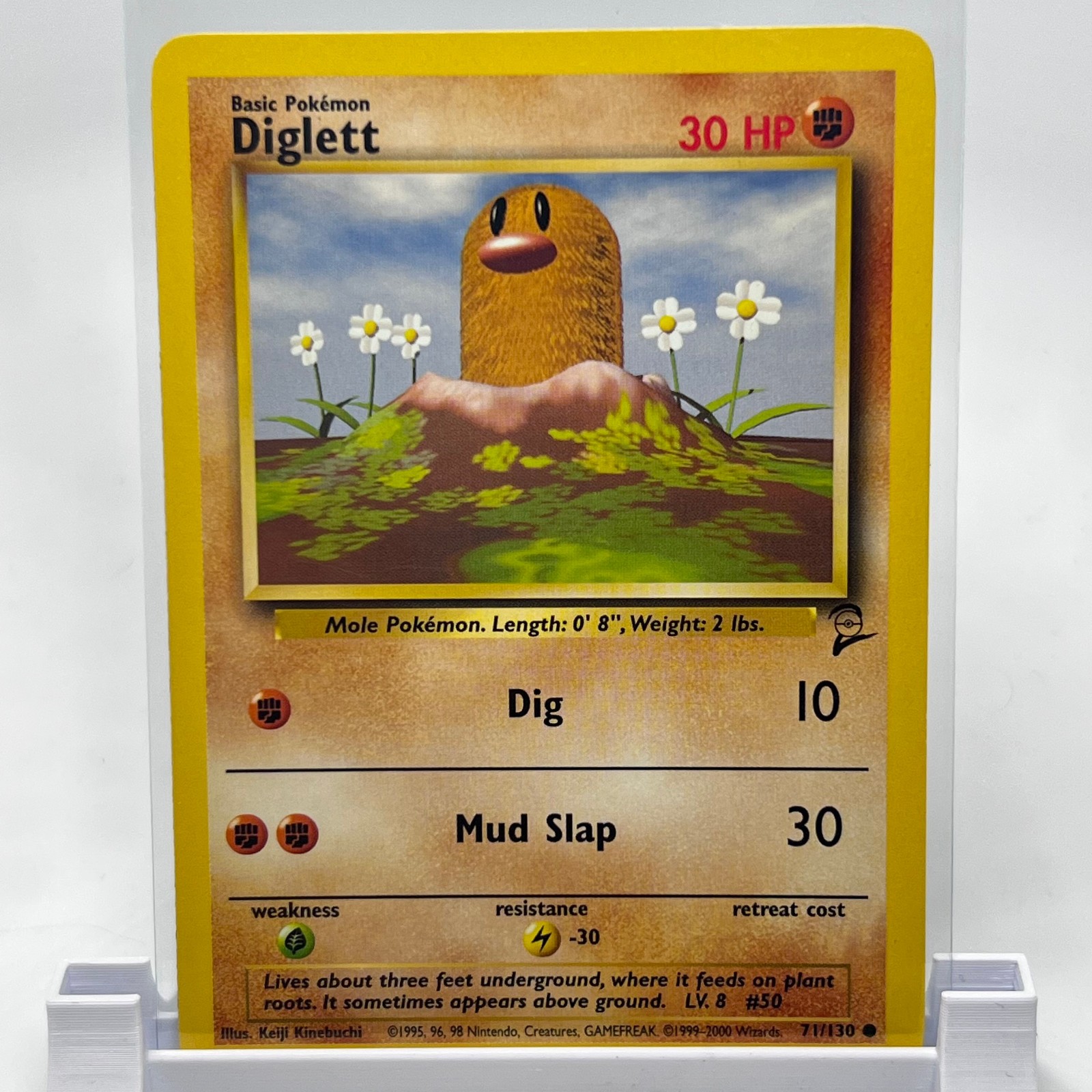 Pokemon TCG - Diglett 71/130 Base Set 2 - NM