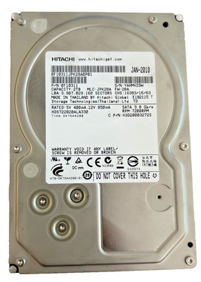 Hitachi HDS722020ALA330 2TB SATA HDD Hard Drive RPM 7200 3.0gb/s