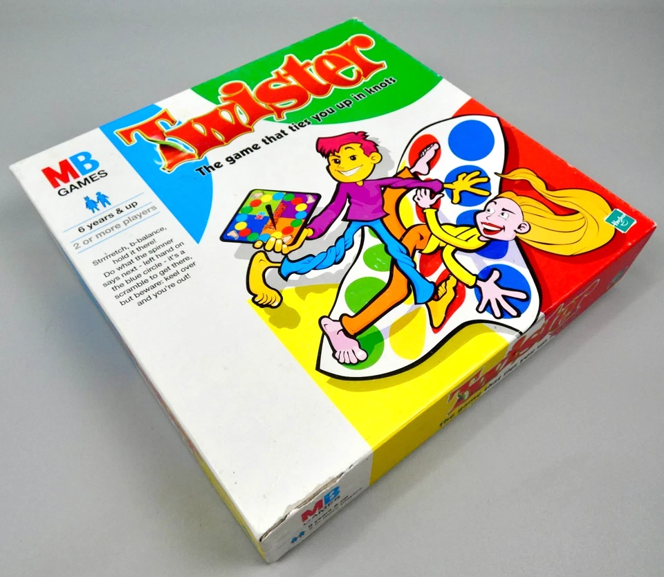 Twister Game by MB Games 1999  - (6+) - Complete - Image 3 of 4