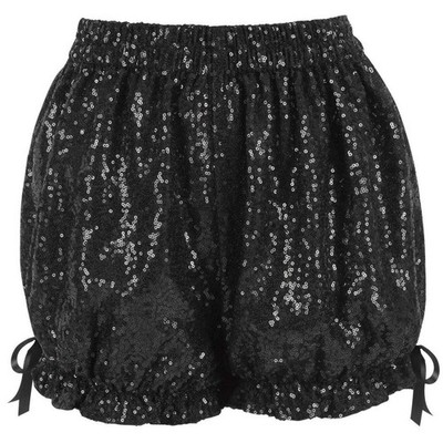 Daisy Corsets Black Sequin Bloomers Shorts Burlesque Cabaret Festival Costume
