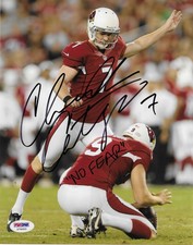 Chandler Catanzaro Autographed Signed 8x10 Photo PSA/DNA COA Arizona Cardinals