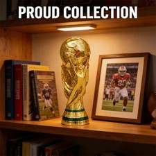 2026 Life-Size FIFA World Cup Trophy Replica - 1:1 Scale Gold Edition - 21-27cm