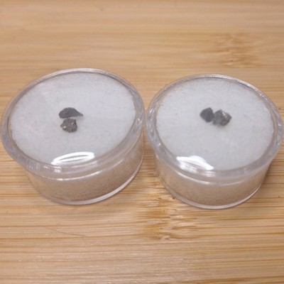 Bogo Sale Two Meteorite Fragments Campo De Cielo Specimens Two Seperate Holders