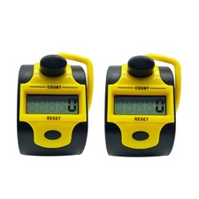 Tally Counter Digital LCD Electronic Handheld 5-Digit Number Count Clicker