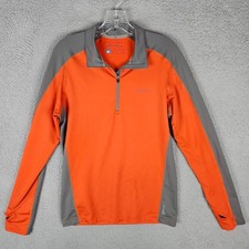 Eddie Bauer First Ascent 1/4 Zip Pullover Mens S FreeHeat Pro Long Sleeve 0869