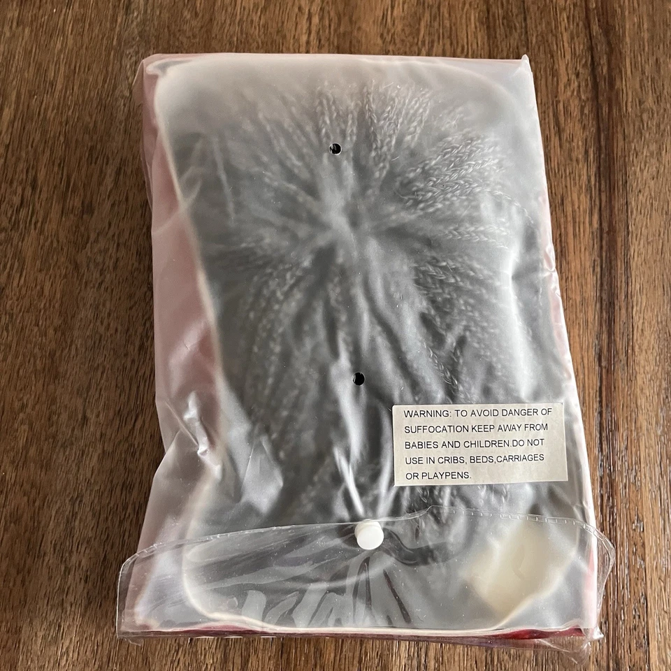 Peluca trenzada Ashro corta Bob gris Foto 4 de 4