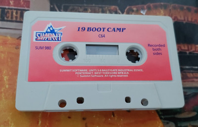 Nineteen Boot Camp (Cascade) Commodore 64 (Tape) works 8-bit C64