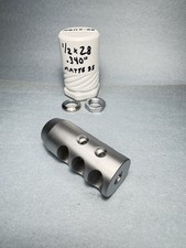 Compensator Muzzle Brake Multi-Port 1/2-28 .308 7.62 MB112-BB New