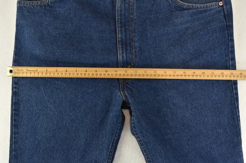 Vintage 80s 1988 Levis 517 Orange Tab Boot Cut Denim Blue Jeans Mens Size 42x34 - Picture 13 of 19