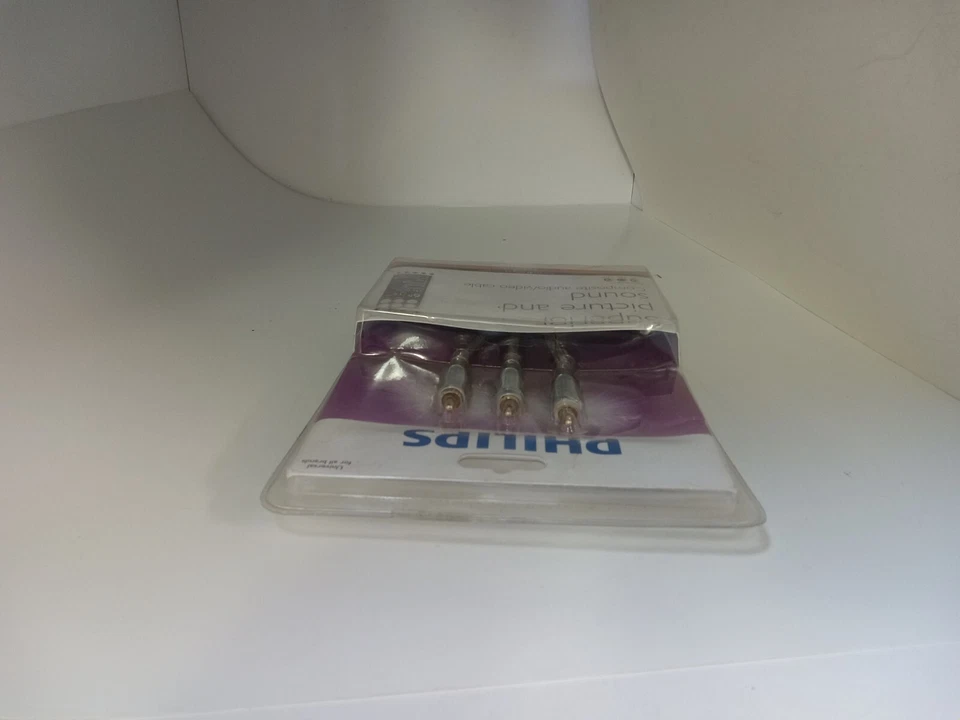 6FT Braided Shielded Phillips Superior Composite A/V Audio Video Cable Gold #40P - Image 4 of 4