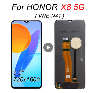 Replacement Original Display for Honor X6 / X8 5G LCD Display, VNE-LX1 Replacement Original Display for Honor X6 / X8 5G LCD Display, VNE-LX1
