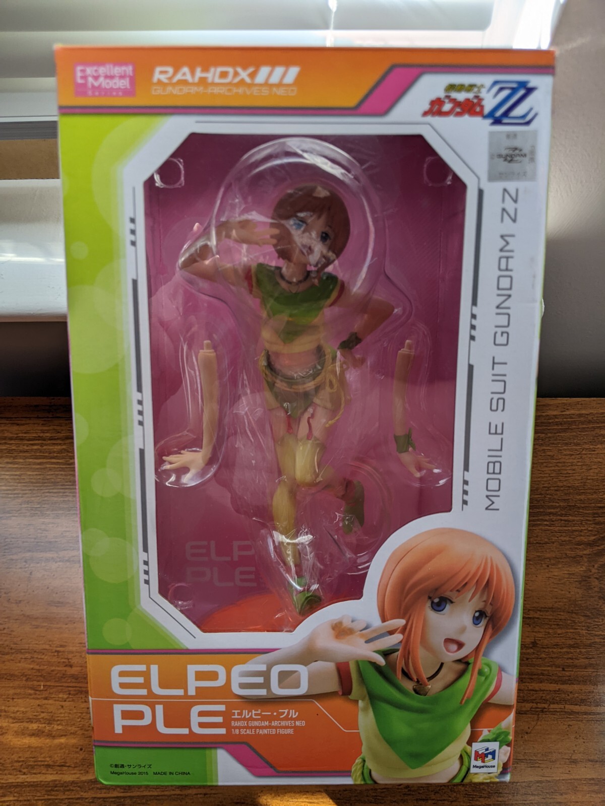 Megahouse RAH DX Gundam ZZ Figure - Neo Elpeo Ple PVC Statue, Exquisitely Detailed Collectible