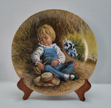 Reco "Little Boy Blue" Collector Plate 7401I Retired In 1980 By John McClelland