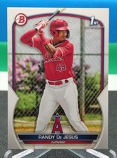Randy De Jesus 1st 2023 Bowman #BP-19 Los Angeles Angels 