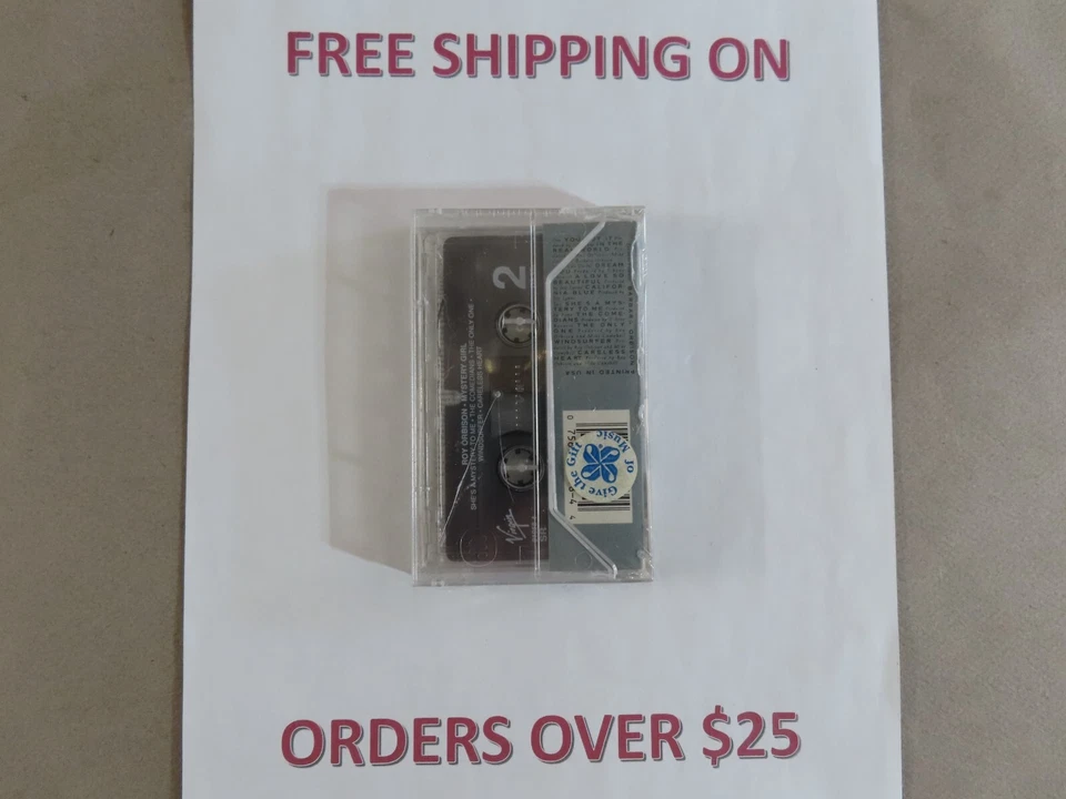 SEALED ROY ORBISON MYSTERY GIRL CASSETTE - Image 2 of 2
