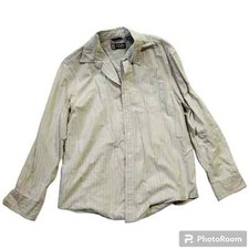 Chaps Men's Oversized 100% Cotton Neutral Button-Up | Size XL