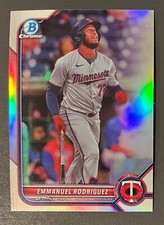 15% off! ⚾(pick) Minnesota Twins 2022 Bowman Draft (parallels, inserts)🔵🔴