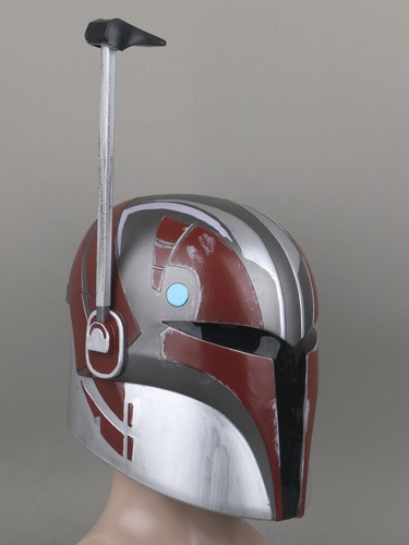 Star Wars Ahsoka Sabine Wren Helemt PVC Wearable Full Mask Party Cosplay Prop - Picture 4 of 6