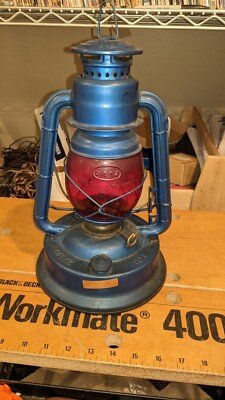 Vintage DIETZ No. 1 Little Wizard Red Globe Lantern Hong Kong | eBay