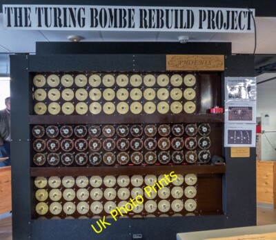 Foto 6x4 Das Turing Bombe Wiederaufbauprojekt, Bletchley Park, Milton Keynes c2015