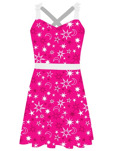 Girl One Piece Swimsuit with Skirt Bathing Suit Swimwear Bathing Suit Hawaiian - Picture 24 of 63