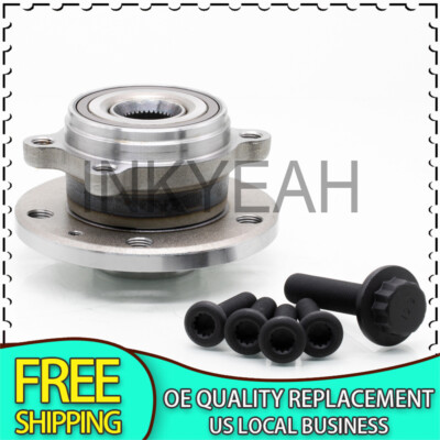 Front Wheel Bearing and Hub For Audi TT A3 Q3 Quattro VW Jetta Passat Golf