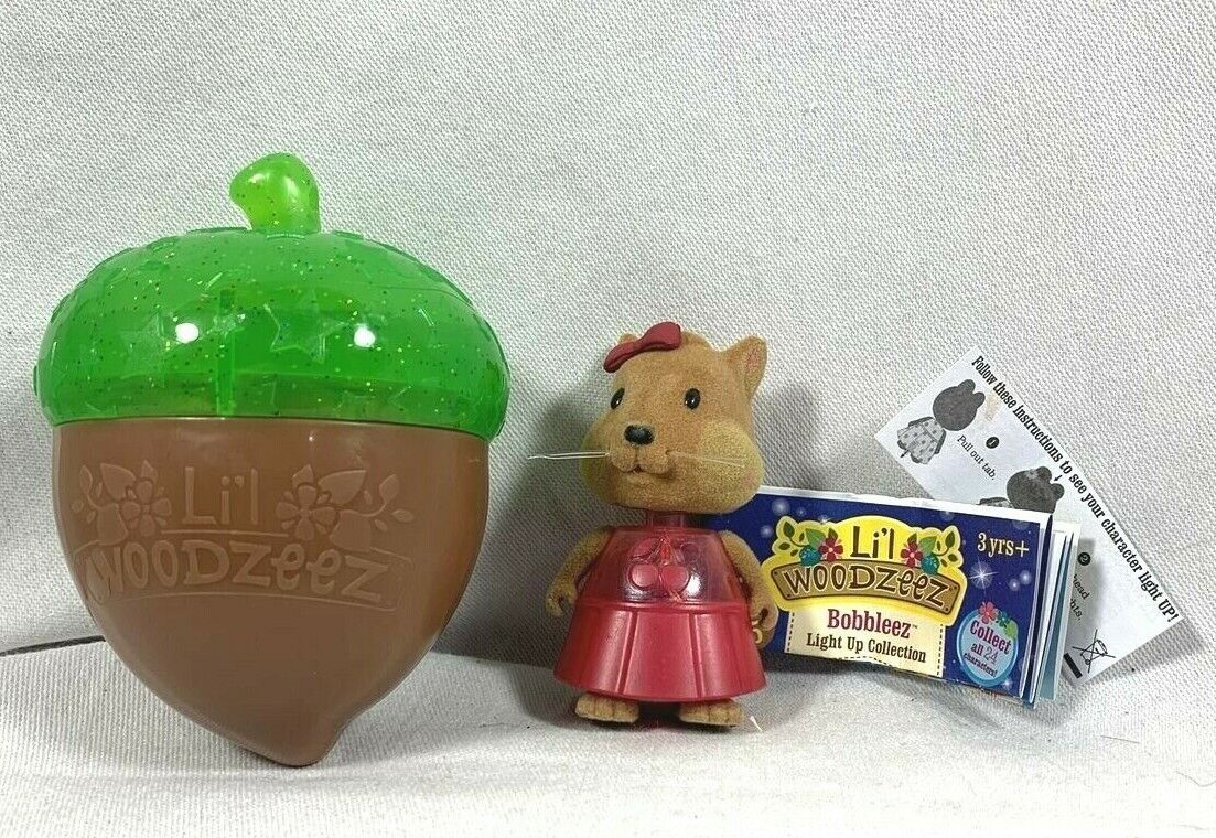 LI'L WOODZEEZ SERIES 5 BOBBLEEZ HEAD LIGHT UP RARE SHERRI LI'L WOODZEEZ SERIES 5 BOBBLEEZ HEAD LIGHT UP RARE SHERRI