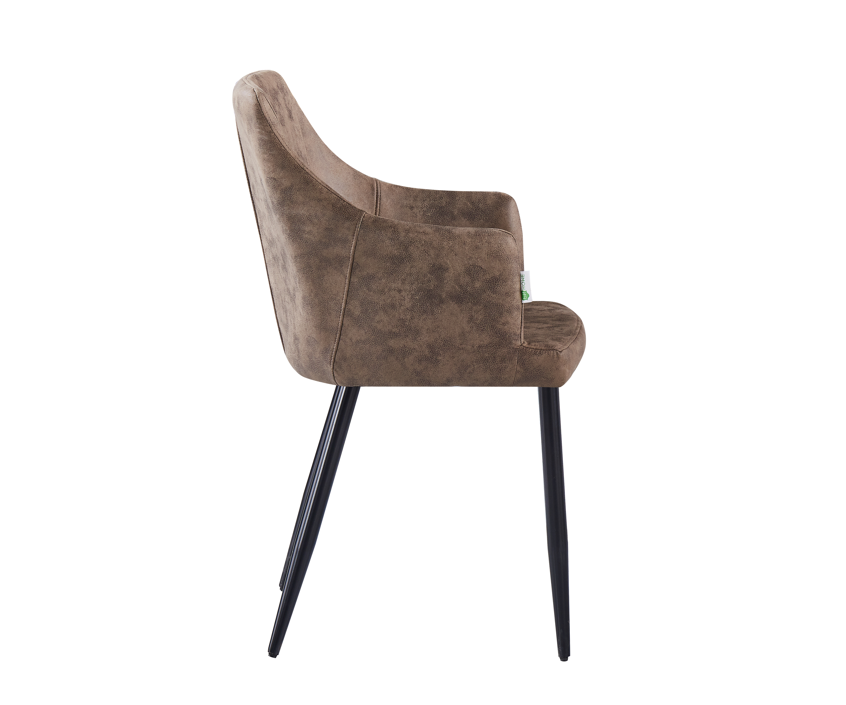 Zarah Faux Leather Dining Chair Set of 2 eBay